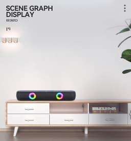 Soundbar met Draadloze Subwoofer - Luidsprekers - Speakers - Bluetooth 5.0 - Soundbars Voor TV - ingebouwde Subwoofer — thumbnail 5