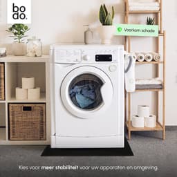 Bodo® Anti Trillingsmat Wasmachine en droger - 60x60x2cm — thumbnail 4