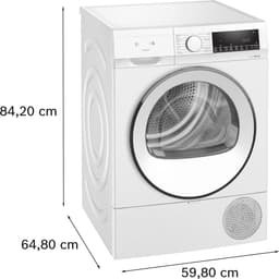 Siemens WQ32G10AFG - iQ500 - Wasdroger - Warmtepompdroger - 8 kg - Zeer stil - autoDry - NL/FR display - Outdoor-programma: veilig drogen van waterafstotende kleding en buitenkleding — thumbnail 12