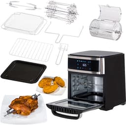 Adler AD 6309 Airfryer Oven - 13L XXL - 2500W - 8-in-1 Functies - Digitaal Touch Display - Inclusief Rotisserie en Accessoires - Zwart — thumbnail 13