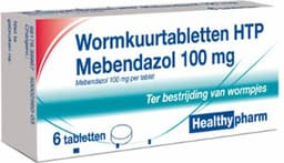 wormkuurtabletten HTP mebendazol 100 mg — thumbnail 1