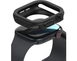 Ringke Air Sports Geschikt voor Apple Watch 11/10 46MM - Hoesje TPU - Zwart