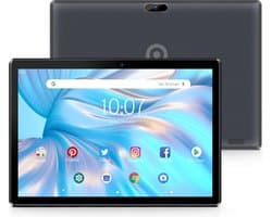 Elementkey Ai-Touch 10 – 10.1 Inch Tablet – 64GB Intern + 64GB Micro SD – Voor En Achtercamera – Android 13 - IPS-scherm – 2GB RAM - Werk & Entertainment - SIM – Donker Grijs