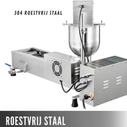 Commerciële Donut Maker Donut Machine 7L Volautomatische 3 Vormen Innerlijke Olietank — thumbnail 5