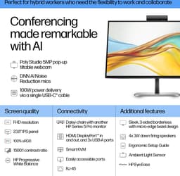 HP - 9E0G9UT#ABB - Monitor — thumbnail 3