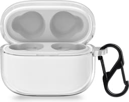 kwmobile Earphones Case for Sony LinkBuds S Case - Clear TPU Silicone Earbuds Cover - Transparent — thumbnail 7