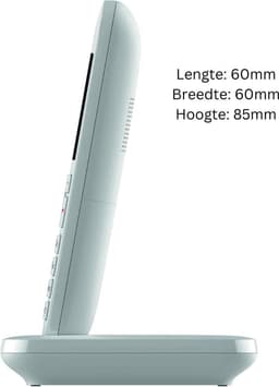 ApexArte® Huistelefoon - Senioren Telefoon Vaste Lijn - GSM - Wit — thumbnail 2