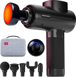 Northwall PRO - Massage Gun - Professioneel - Massage Apparaat - Massage Pistool Inclusief Koffer - 6 Opzetstukken incl. Infrarood Massagekop — thumbnail 1