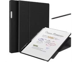 reMarkable® Paper Pro met Marker Plus en Draaibare Antraciet hoes met penvakje - digitaal notitieblok