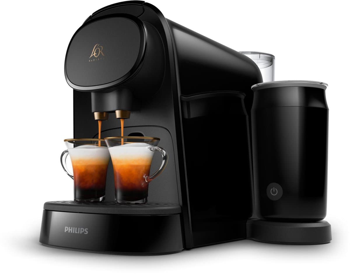 Philips L'OR BARISTA LM8014/60 - Koffiecupmachine met Melkopschuimer- Zwart — afbeelding 1
