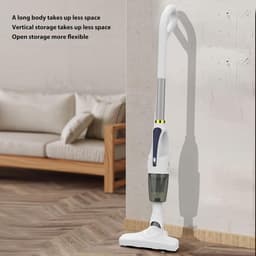 Lichte draadloze stofzuiger 120 W 10 kPa - Sterke zuigkracht - Draagbare 4-in-1 stofzuiger voor thuis - Houten vloeren - Huisdiervloeren - Tapijten — thumbnail 4