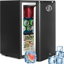 Equivera Mini Fridge for Drinks - Kleine Koelkast - Mini Koelkasten - Minibar - Mini Fridge - Mini Koelkast - Mini Koelkastje - Must have voor in Huis! — thumbnail 1