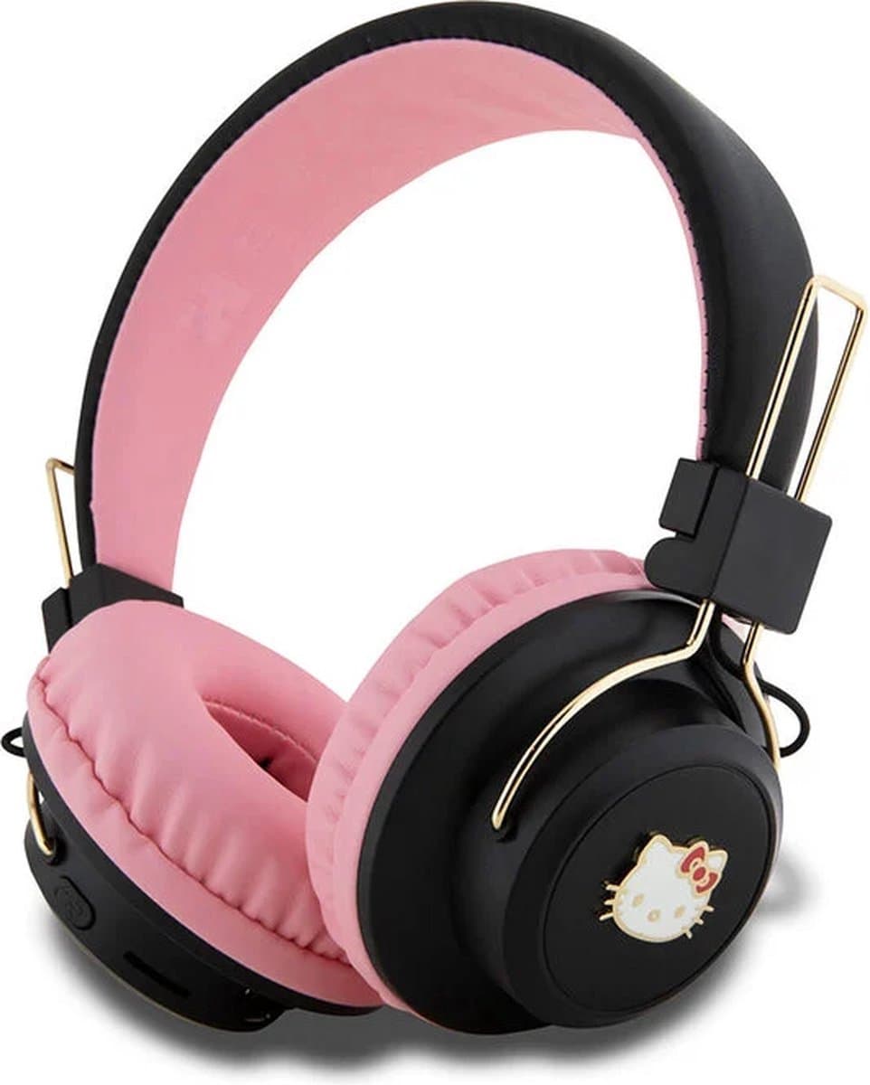 Hello Kitty On-Ear Metal Logo - Bluetooth Koptelefoon - Roze — afbeelding 1