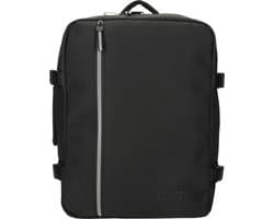 Enrico Benetti Bergen Waterproof Underseater 30x20x40cm - Cabin Rugzak - 17 inch laptop, 24L - 56004 - Zwart