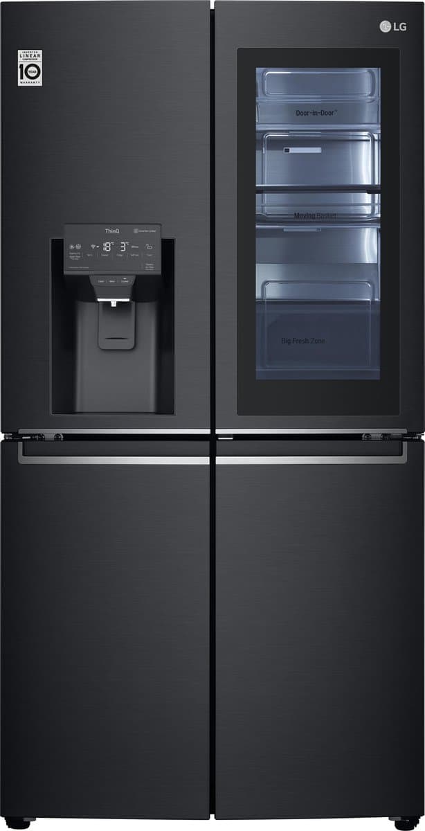 LG GMX945MC9F Amerikaanse koelkast met InstaView™ Door-in-Door™ - 563L inhoud - DoorCooling+™ - Water- en ijsdispenser met UVnano™ - Total No Frost - Inverter Linear Compressor — afbeelding 1
