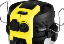 PARKSIDE® Premium Nat-/droogzuiger - Krachtige multifunctionele stofzuiger - 30L - Extra stil -  Voor Buiten als binnen - 1500 W  - RVS tank - Nat en droog - Ingebouwde contactdoos — thumbnail 3