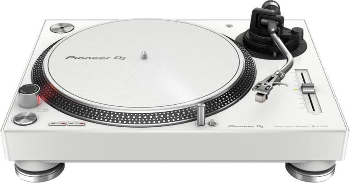 Pioneer PLX-500 Draaitafel (dj) met directe aandrijving Wit — afbeelding 1