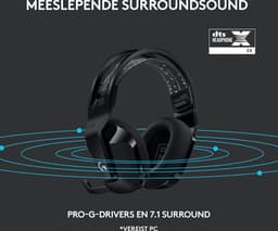 Logitech G733 LIGHTSPEED - Draadloze Gaming Headset - PS5/PS4 & PC - Zwart — thumbnail 11