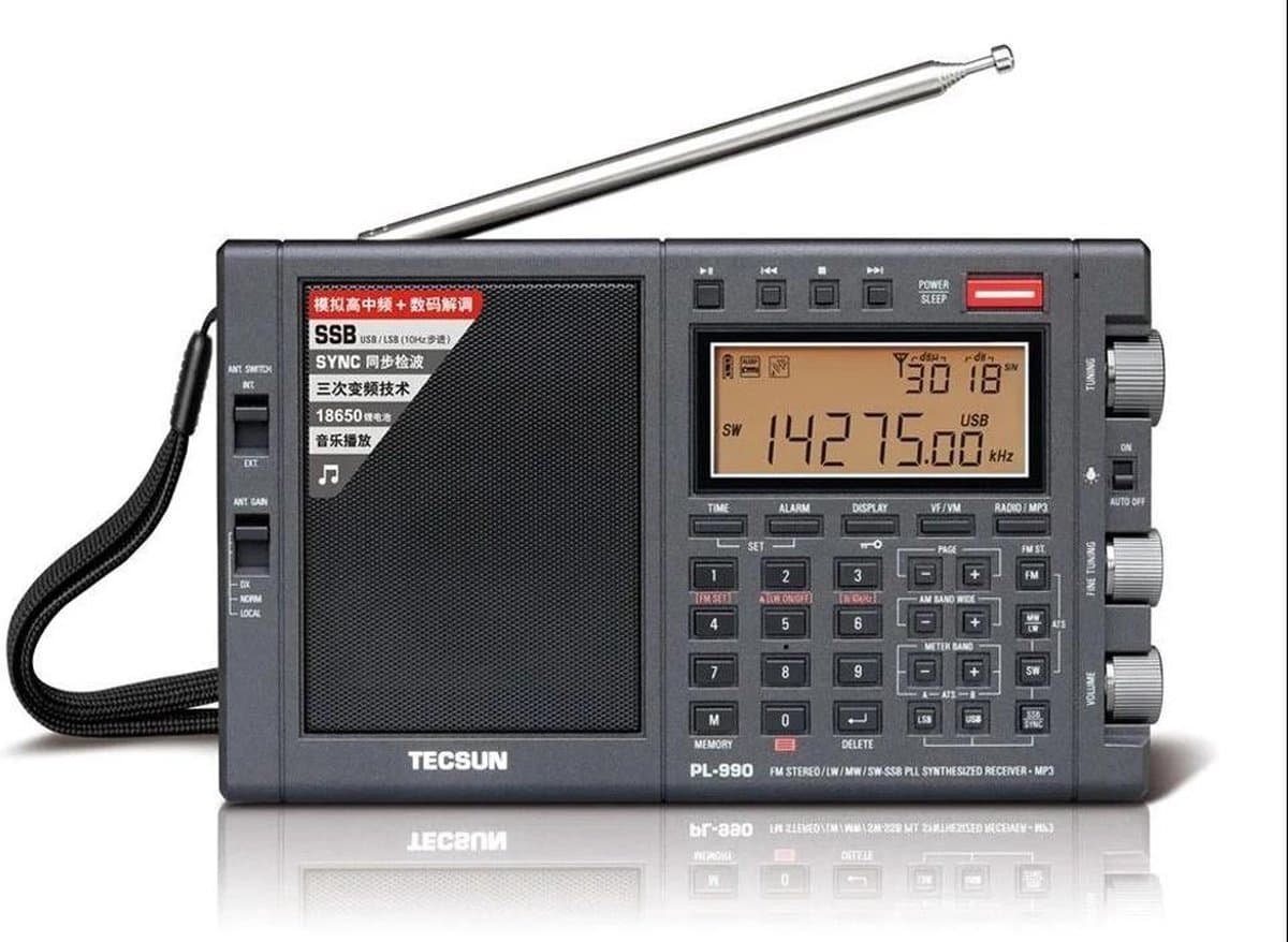 Tecsun PL990 -X korte golf radio — afbeelding 1