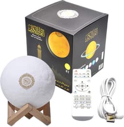 Koran lamp - Koran speaker - Moonlamp - Quran speaker - Draadloze speaker - gebedskleed - Quran lamp - Moon Lamp — thumbnail 2