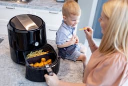 Steba HF5000 - Airfryer - Heteluchtfriteuse - 5.2 Liter - XL - 7 automatische programma's — thumbnail 10