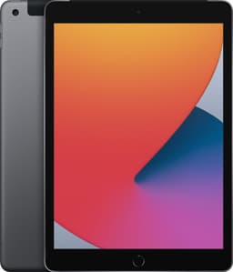 Apple iPad (2020) - 10.2 inch - WiFi + 4G - 128GB - Spacegrijs — thumbnail 1