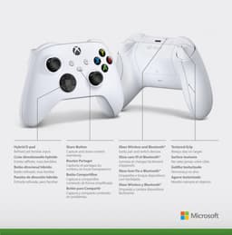 Xbox Draadloze Controller - Robot White - Xbox, PC, Cloud Gaming — thumbnail 5