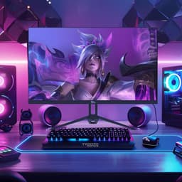 27 inch Full HD Monitor 120Hz IPS Paneel voor Gaming en Dagelijks Gebruik — thumbnail 2