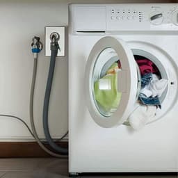 JeiibrZui Afvoerslang voor wasmachine - Flexibele afvoerslang - Universeel compatibel/eenvoudige installatie - Set van 3 - Geschikt voor alle merken en modellen - Grijs — thumbnail 5