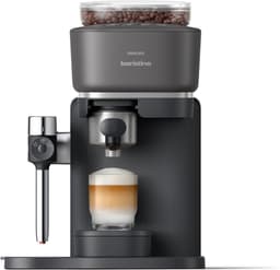 Philips Baristina Latte - BAR400/60 - Espressomachine - Pistonmachine - Cappuccino - Automatische Melkopschuimer - Zwart — thumbnail 1