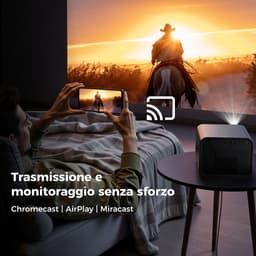 ULTIMEA Poseidon E100 - Slimme Google TV, 4K Home Cinema Projector, Zwart — thumbnail 2