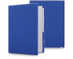 Remarkable Paper Pro hoes - Geschikt voor Remarkable Paper Pro 11.8" (2024) - Lichtgewicht Magnetische hoes - Automatische slaap-/waakfunctie - Waterdicht- Leer - (Niet voor Remarkable 2) - Blauw