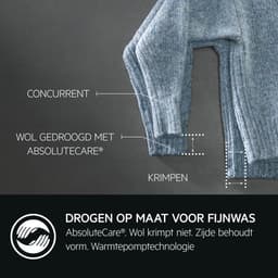 AEG TR968PB4C 9000 AbsoluteCare Plus - Warmtepomp - Droger - 8 kg — thumbnail 13