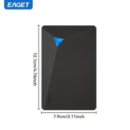 HDD-250GB-Eaget-Externe harde schijf-2,5 inch — thumbnail 3