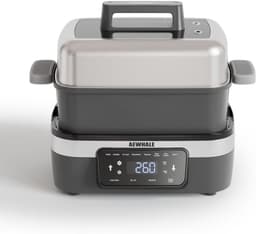 8-in-1 Multicooker met Airfryer, Rijstkoker en Slowcooker Functies — thumbnail 1