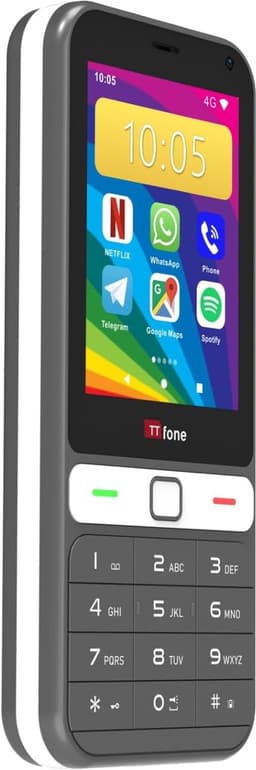 Eenvoudige Mobiele Telefoon - 4G Android Telefoon - Makkelijk Bellen - Touchscreen en Toetsenbord - 28 Inch Scherm — thumbnail 7