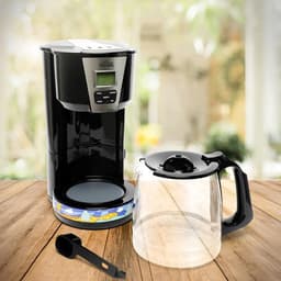 15 Cups Programmable Coffee Maker with Anti-Drip Function and Brew Strength Control — thumbnail 3