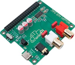 HiFi DAC Audiokaart voor Raspberry Pi met RCA en Hoofdtelefoon Output — thumbnail 1
