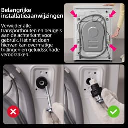 CHiQ CW8728X - Wasmachine - 8 KG - Space Pro - Energieklasse A-15% - Plat ingebouwd-16 programma's - AI Smart - 12 jaar garantie op motor - 2026 Nieuw — thumbnail 4