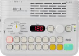 KORG KR-11 Eenvoudig te bedienen drumcomputer met meer dan 120 ritmes en geïntegreerd luidsprekersysteem. — thumbnail 1