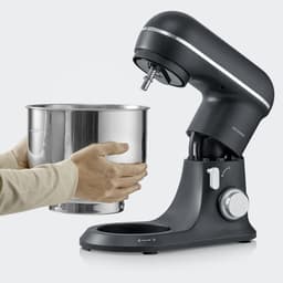 Severin KM 3899 Keukenmachine – 1200 W – 5,3 L RVS mengkom – Planetair mengsysteem — thumbnail 4