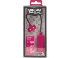 Compacte Reis Boeklamp Roze - Ideaal voor Lezen in het Donker
