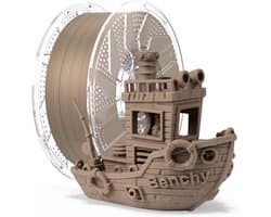 Houtkleurig PLA Filament 1.75mm voor 3D Printer - 1kg Spoel - Hoge Precisie