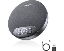 Draadloze Conferentie Speakerphone USB-C Bluetooth Dongle Krachtige Microfoon voor Zakelijk Gebruik