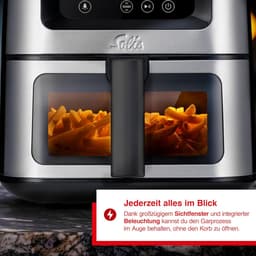 Heteluchtfriteuse XL met Extra Groot Volumen 7,5 Liter en Digitaal Touchscreen — thumbnail 4