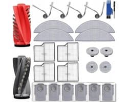 Grote set accessoires compatibel met Roborock Saros 10 - zakken - dweilen - filters - borstels - hoogwaardige vervanging