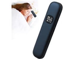 Deze draagbare Bluetooth-luidspreker voor onder het kussen is een slaaphulpmiddel met botgeleiding, 11 ingebouwde witte ruisstanden en een timer. Hij ondersteunt TF-kaarten en is geschikt voor thuis en op reis. (Zwart)
