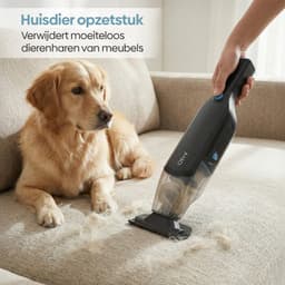 Olvy Kruimeldief - 2 Snelheden - Voor Dierenharen - Kruimelzuiger Snoerloos - Autostofzuiger - Draadloos - Handstofzuiger - Meerdere Opzetstukken — thumbnail 9
