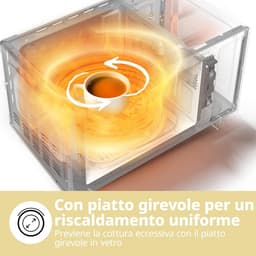 Compacte Magnetron 20 L met Snelle Ontdooifunctie en 5 Vermogensstanden — thumbnail 2