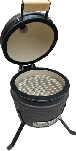 Compleet - Own Grill 13 inch kamado barbecue V1 zwart met heatdeflector — thumbnail 3